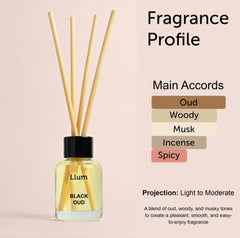 Black Oud 30ml Reed diffuser