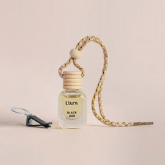 Black Oud Car Air Freshener With AC Vent Clip