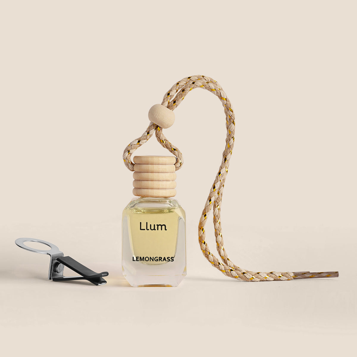 Lemongrass Essential Oil Car freshener With AC Vent Clip