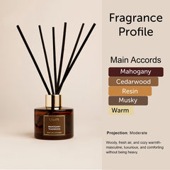 Mahogany Teakwood Reed Diffuser 100ml