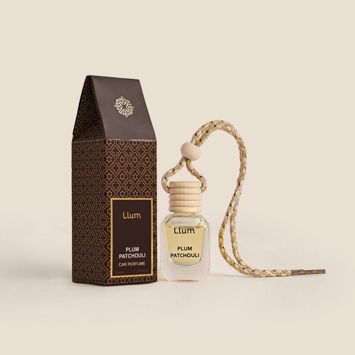Plum Patchouli Hanging Car Freshener