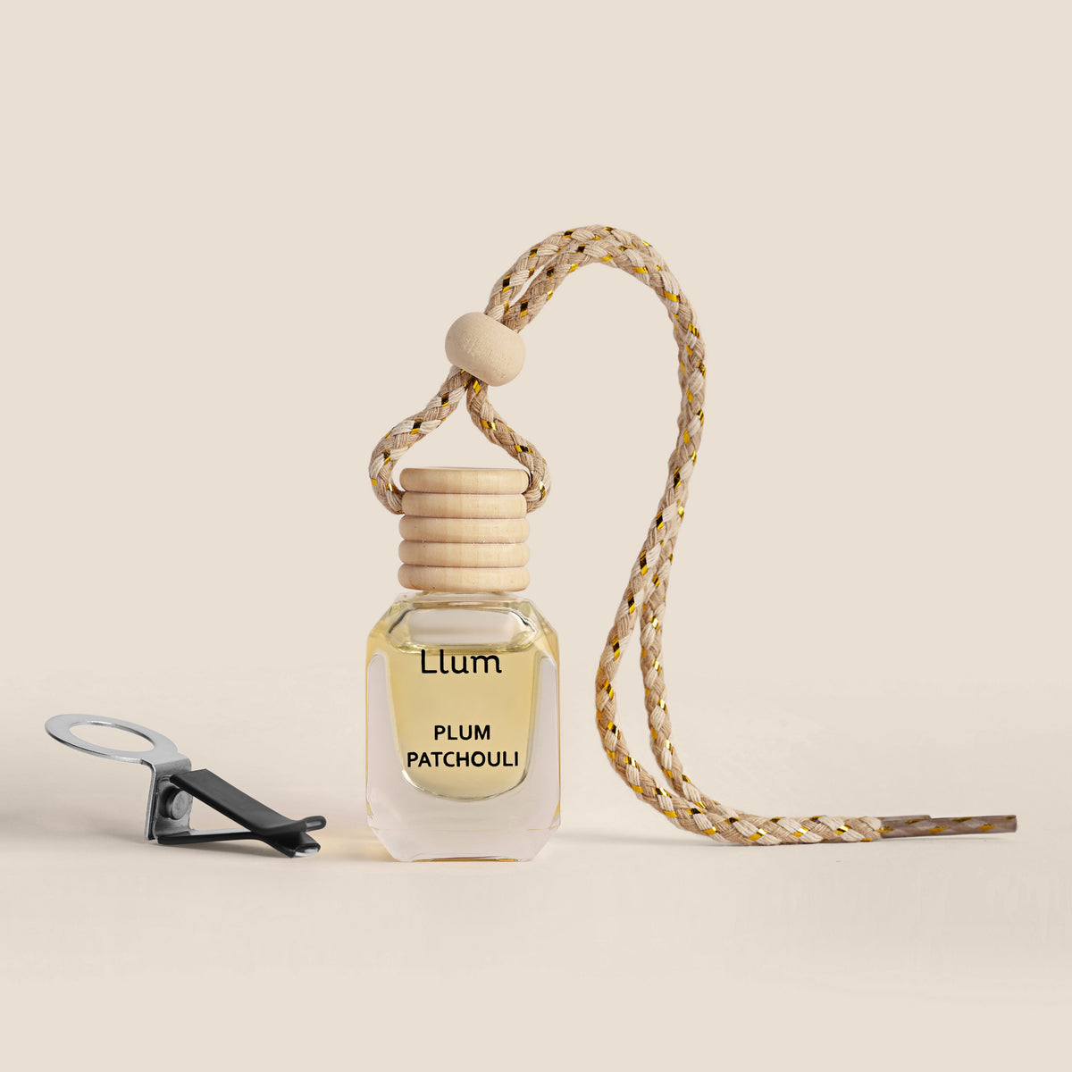 Plum Patchouli  Car Freshener With AC Vent Clip