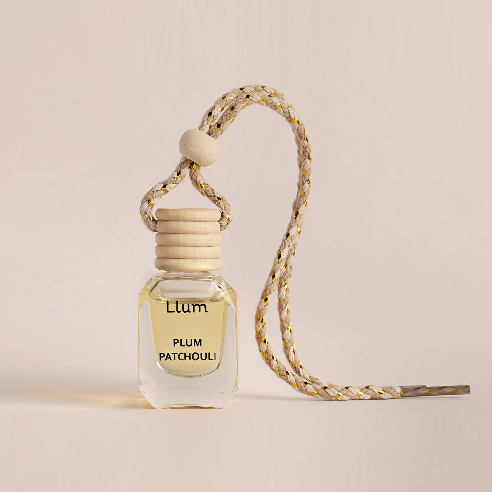 Plum Patchouli Hanging Car Freshener