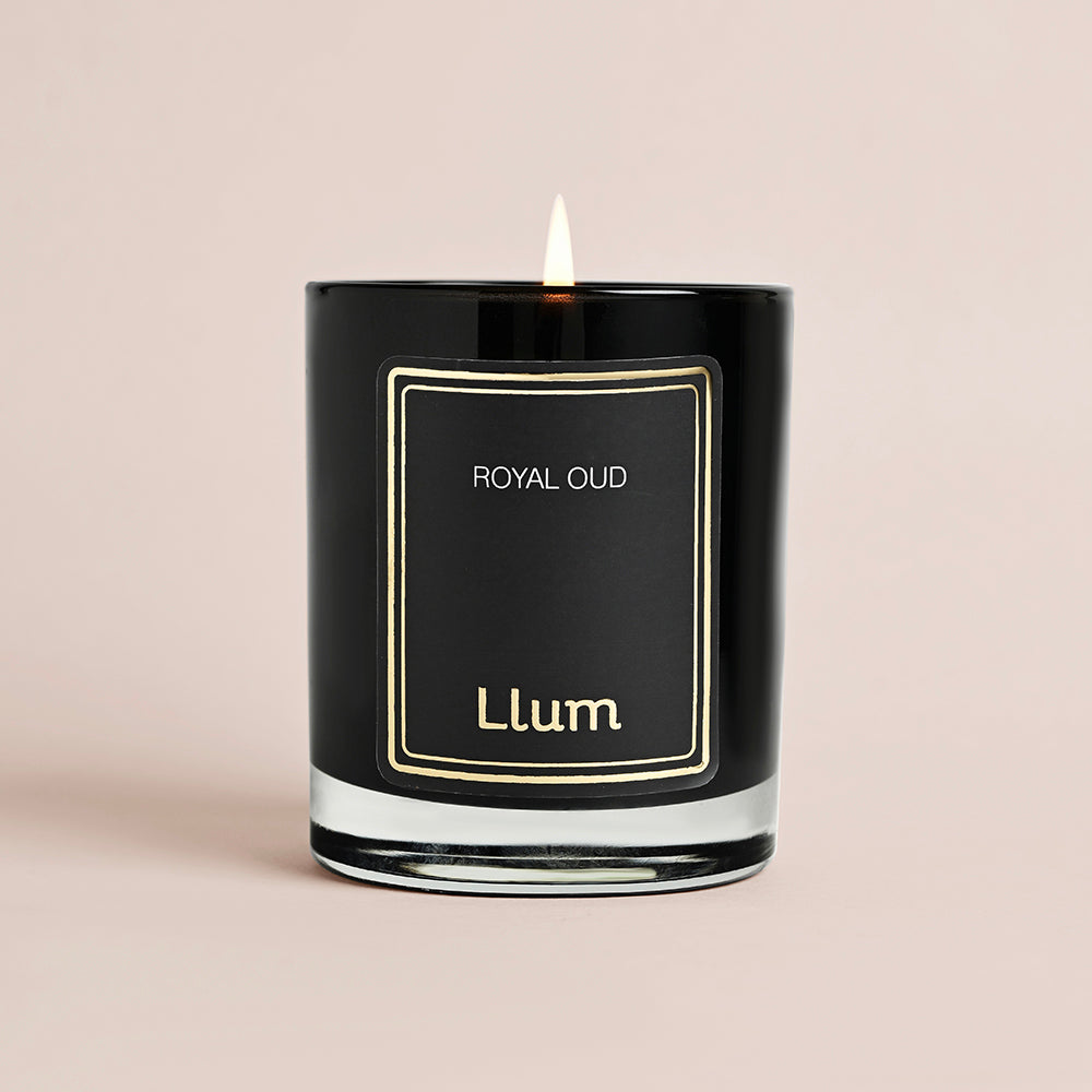 Royal Oud Glass Candle