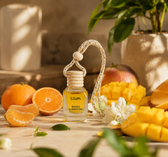 Mango Clementine Hanging Car Air Freshener